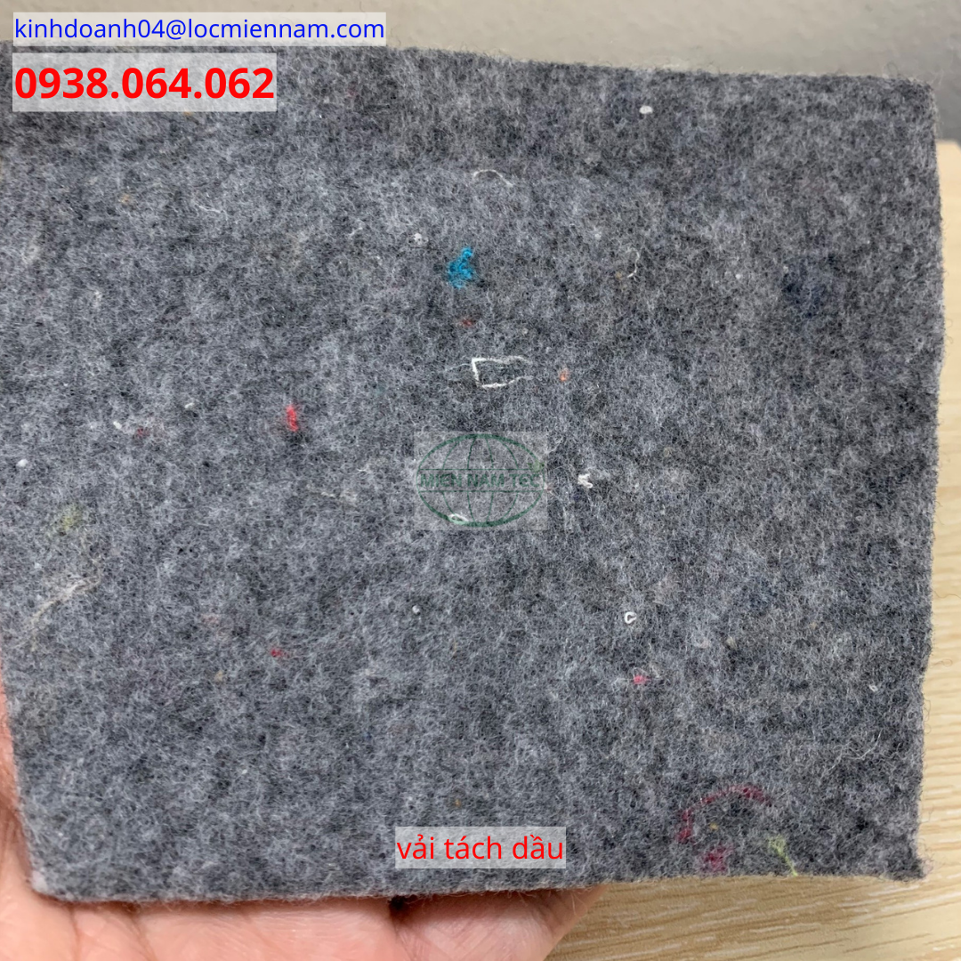 Ứng dụng vải tách dầu